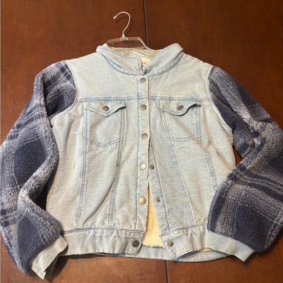 Vintage Havana Jackets & Blazers - Vintage Havana denim plush jacket